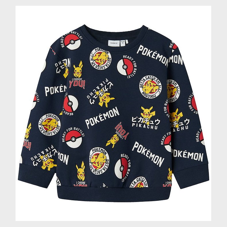 Name It Sweatshirt - NmmSilo - Pokemon - Navy Blazer