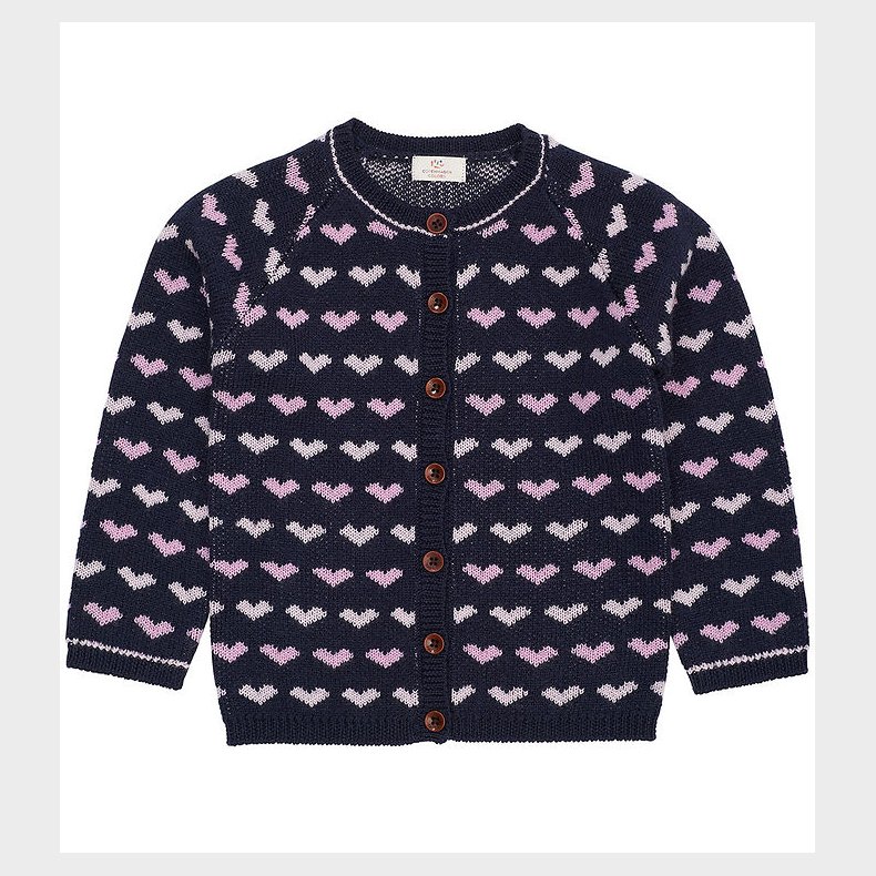 Copenhagen Colors Cardigan - Uld - Strik - Merino Heats - Navy