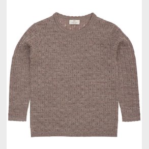 Copenhagen Colors Bluse - Uld - Strik - Pointelle - Natur