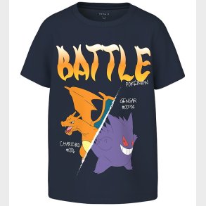 Name It T-shirt - NkmSlive - Pokemon - Navy Blazer