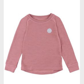 Viking Bluse - Uld/Viskose - Soft Baselayer Merino - Pink