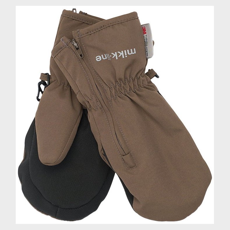 Mikk-Line Luffer m. Fleece/Lynl�s - Chocolate Chip