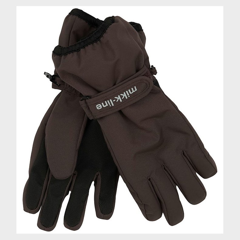 Mikk-Line Handsker m. Fleece - Nylon - Raisin