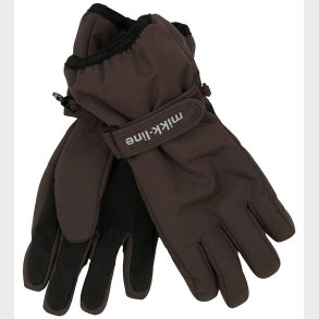 Mikk-Line Handsker m. Fleece - Nylon - Raisin