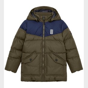 LEGO® Wear Dynejakke - LWJebel 733 - Gr�n/Bl�