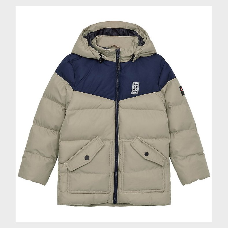 LEGO® Wear vinterjakke - LwJebel 733 - Beige/Bl