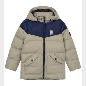 LEGO® Wear Dynejakke - LWJebel 733 - Beige/Bl�