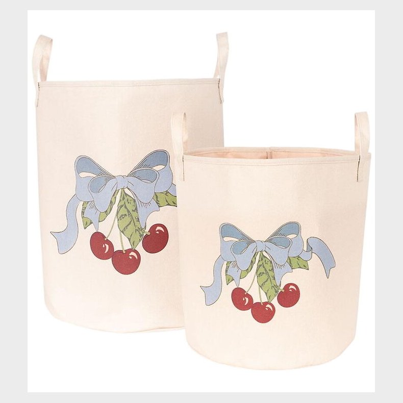 Konges Sljd Opbevaringskurve - 2 stk. - Cherry