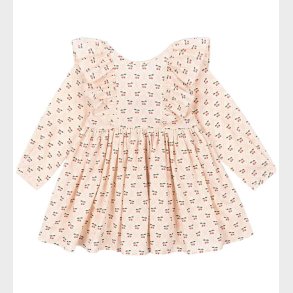 Konges Sljd Kjole - Cianna - Cherry Pink Motif