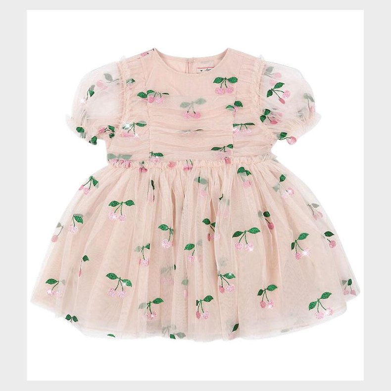 Konges Sljd Kjole - Tyl - Tullie - Ma Grande Cerise Pink Glitte