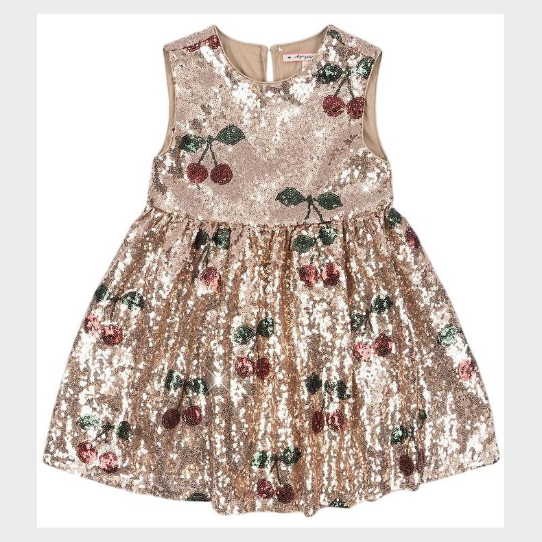 Konges Sljd Kjole - Pailletter - Starla - Ma Grande Cerise