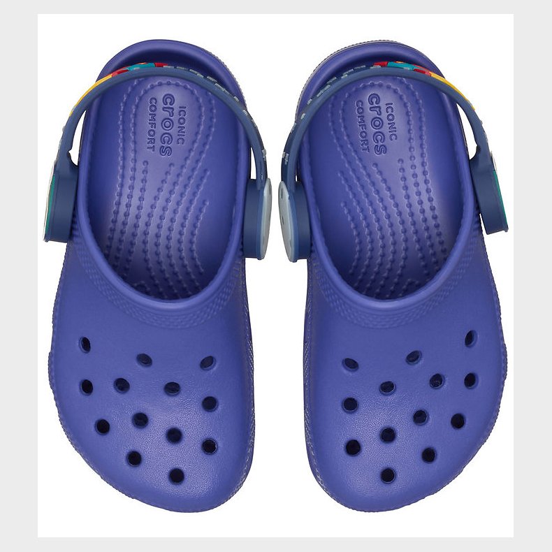Crocs Sandaler m. Lys - Imagination - Sapphire m. Raket
