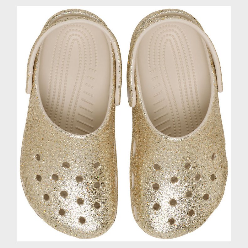 Crocs Sandaler - Classic Chunky Glitter - Sandstone