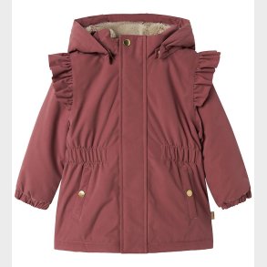 Name it Vinterjakke - NmfSnow05 - Rose Brown