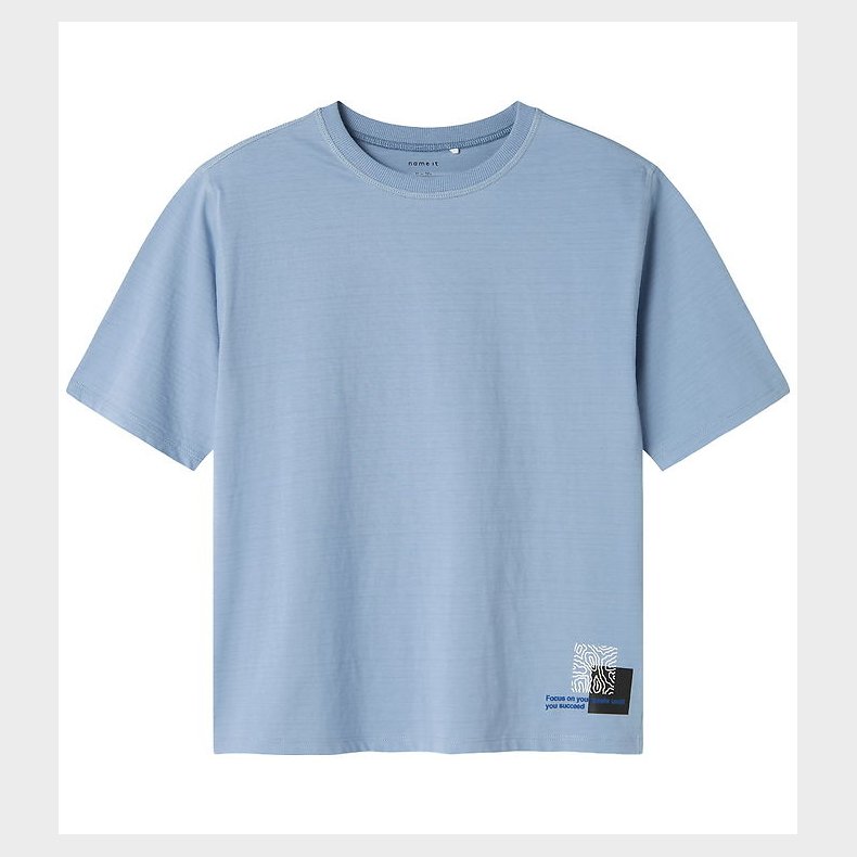 Name It T-Shirt - NkmOakley - Rain Washed