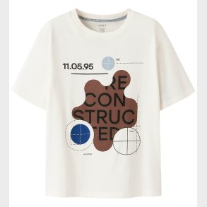 Name It T-Shirt - NkmOakley - Cloud Dancer