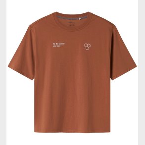 Name It T-Shirt - NkmOakley - Carob Brown