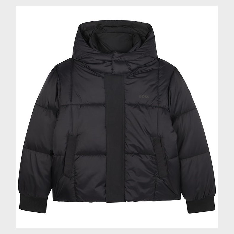 BOSS Dynejakke - Sort