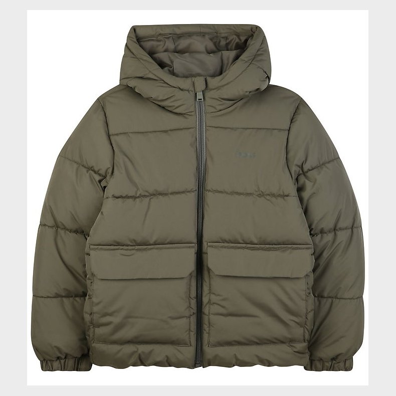 BOSS Dynejakke - Armygr�n