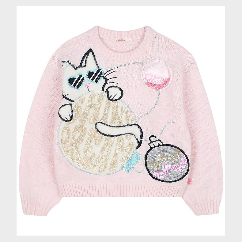 Billieblush Bluse - Strik - Pink Courage