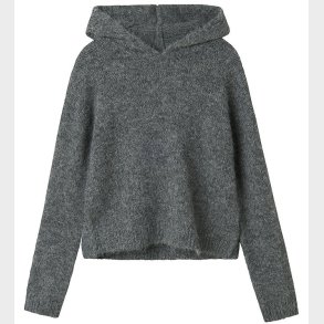 LMTD Bluse - Strik - NlfNulo - Dark Grey Melange