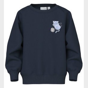 Name It Sweatshirt - NmfVenus - Navy Blazer/Cat Yarn