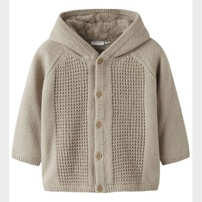 Name It Cardigan m. Foer - Strik - NbnOlly - Island Fossil