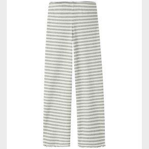 Name It Bukser - NkfVemma - Grey Melange/Cloud Dancer