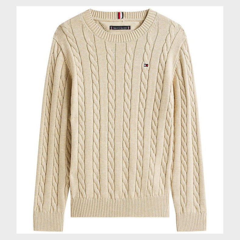 Tommy Hilfiger Bluse - Strik - Malted Milk Heather