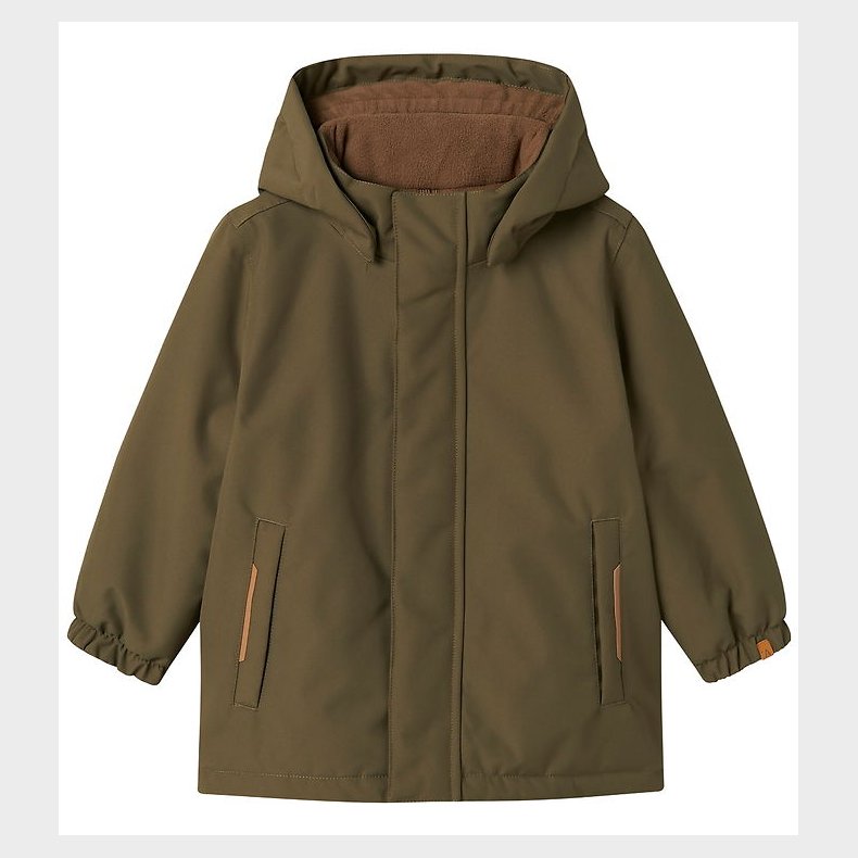 Lil Atelier Vinterjakke - NmmLasnow10 - Solid - Sea Turtle