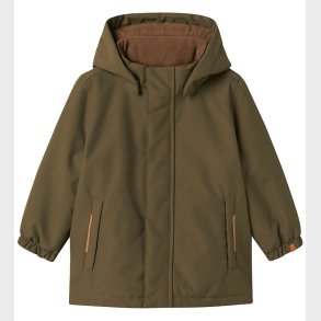 Lil Atelier Vinterjakke - NmmLasnow10 - Solid - Sea Turtle