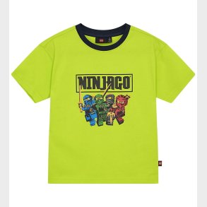 LEGO® Wear Ninjago T-shirt - LwTaffy - Lysegrn
