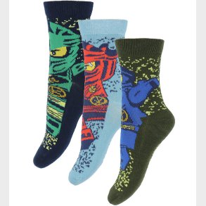 LEGO® Wear Ninjago Strmper - 3-pak - LwaGan - Bl