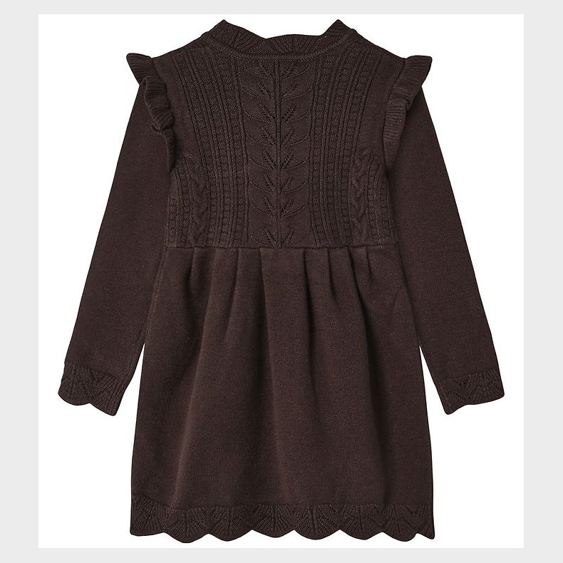 Fliink Kjole - Strik - Alilly - Coffee Bean