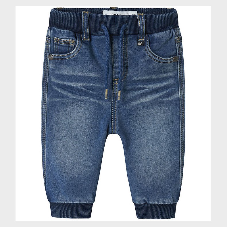 Name It Jeans - Baggy - Fleece - NbmBen - Medium Blue Denim