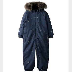 Name It Flyverdragt - NmmSnow10 - Noos - Vintage Indigo/Work