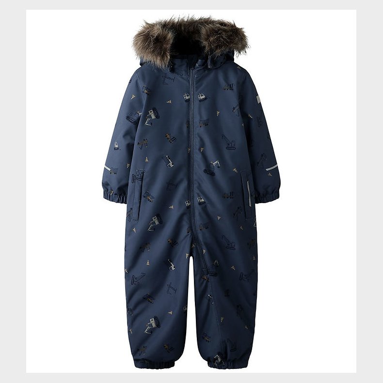 Name It Flyverdragt - NmmSnow10 - Noos - Vintage Indigo/Work