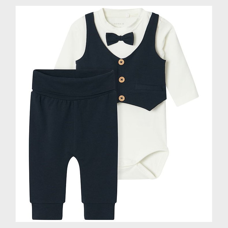 Name It St - NbmAdam - Dark Sapphire/Solid Pant