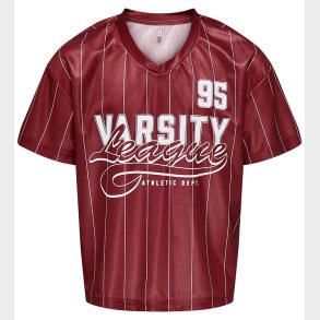 Kids Only T-shirt - Sporty - KogJuno - Cabernet/League