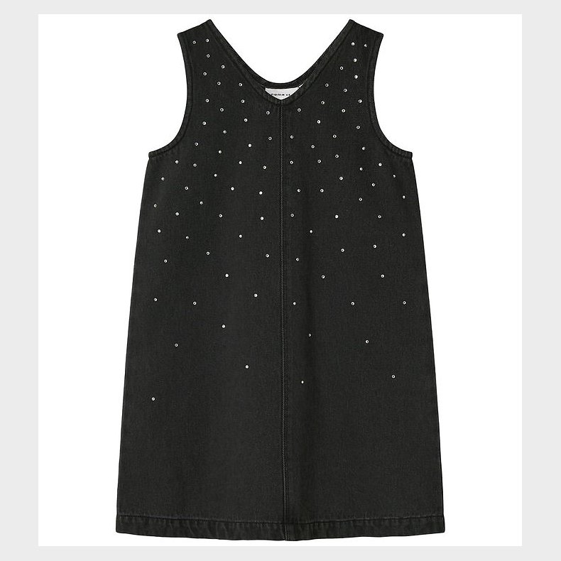 Name It Kjole - Loose - NKfMonala - Dark Grey Denim