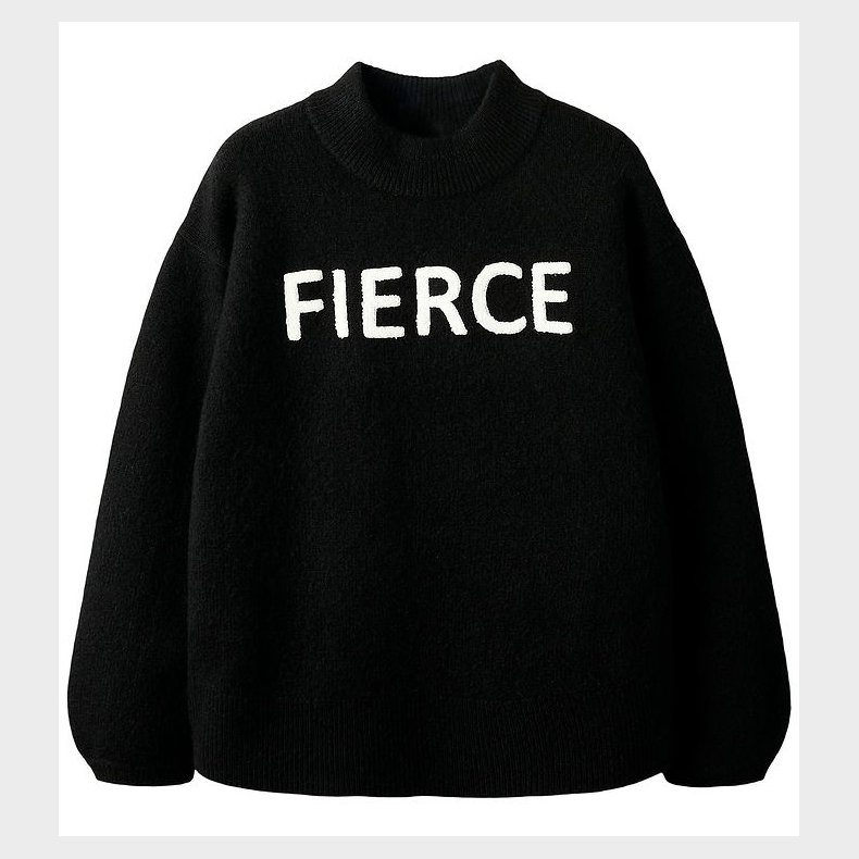 Name It Bluse - Strik - NkfOdessa - Black