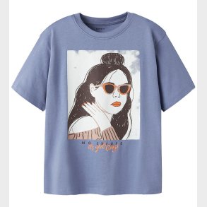 Name It T-shirt - NkfObia - Blue Ice