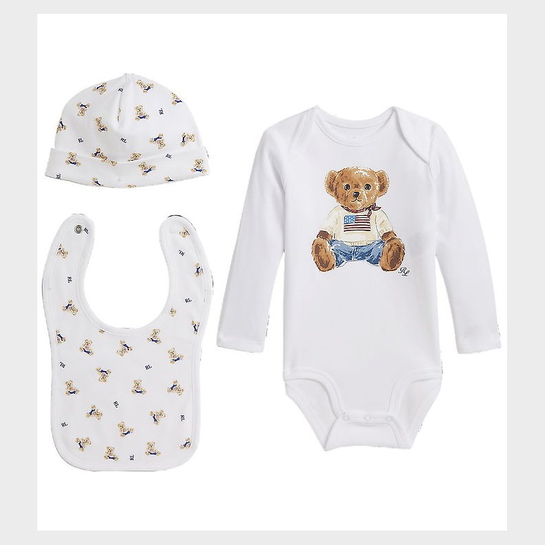 Polo Ralph Lauren Gaveske - Body/Savlesmk/Hue - White Multi