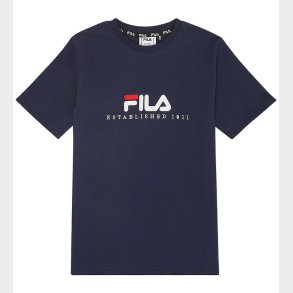 Fila T-shirt - Carisio - Black Iris m. Logo