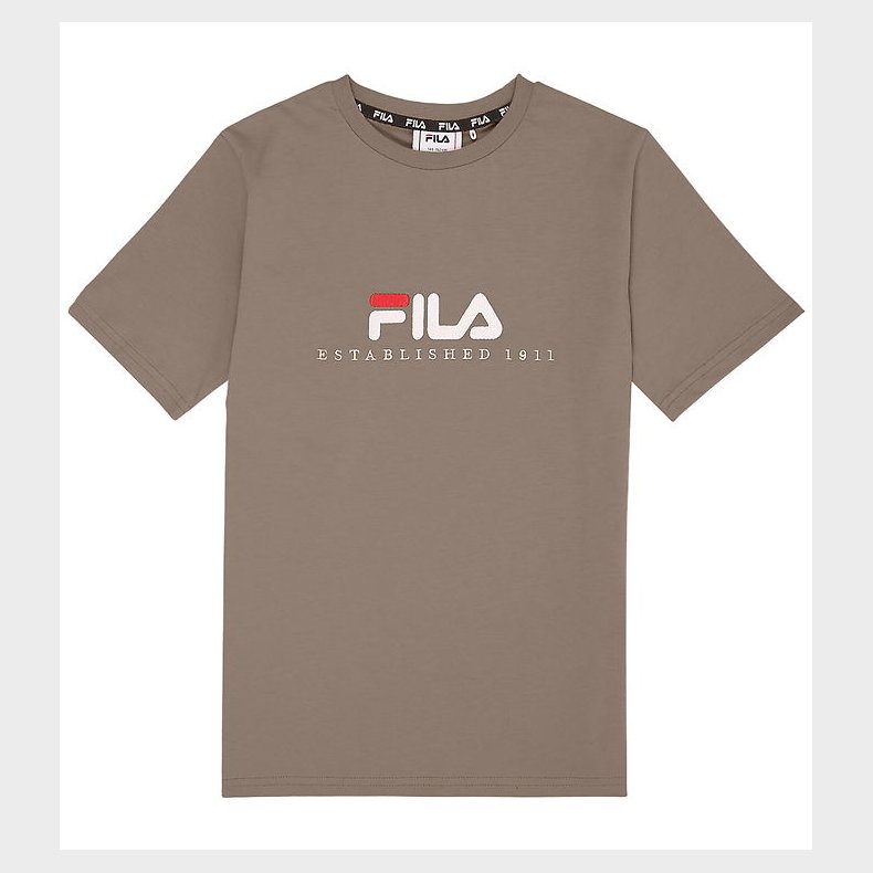 Fila T-shirt - Carosio - Taupe Gray