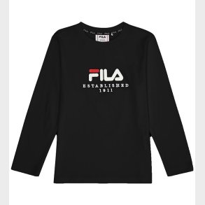 Fila Bluse - Benna - Sort m. Logo