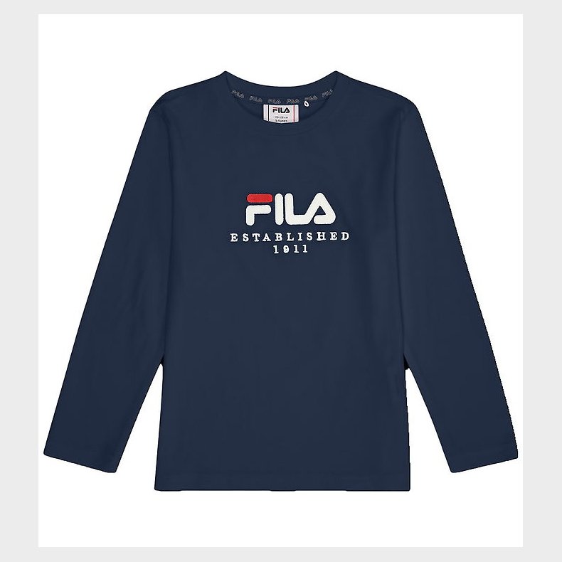 Fila Bluse - Benna - Black Iris m. Logo