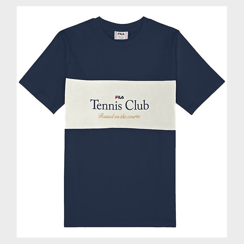 Fila T-shirt - Torazza - Black Iris/Egret