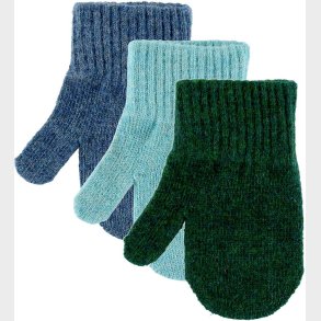 Mikk-Line Luffer - Uld/Polyamid - 3-pak - Darkest Sprouse-Faded