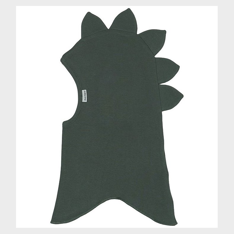 Mikk-Line Elefanthue - 2-lags - Balsam Green m. Dinotakker